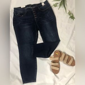 New with Tags, Judy Blue, High Waist, Skinny Fit, Button Fly Jeans, Size 22w